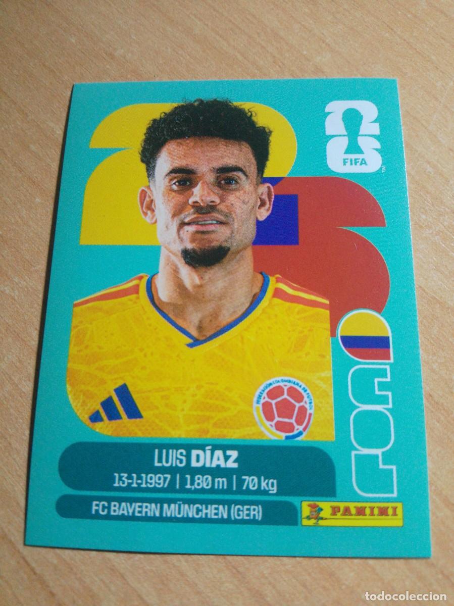 Cromos de f&uacute;tbol: COL 20 DIAZ COLOMBIA MUNDIAL FIFA WORLD CUP 2026 26 PANINI STICKERS NUEVO