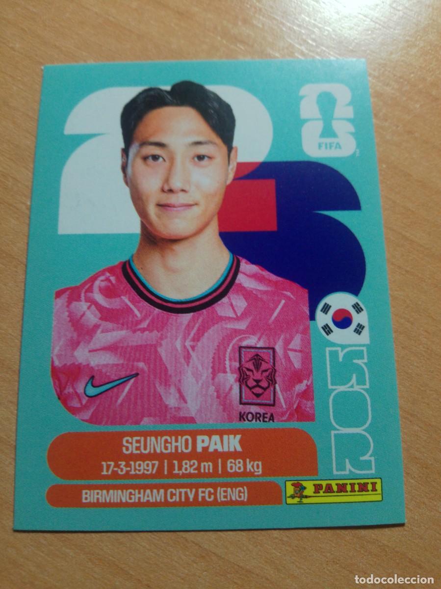 Cromos de f&uacute;tbol: PAIK COREA DEL SUR KOR 14 MUNDIAL FIFA WORLD CUP 2026 26 PANINI STICKERS NUEVO