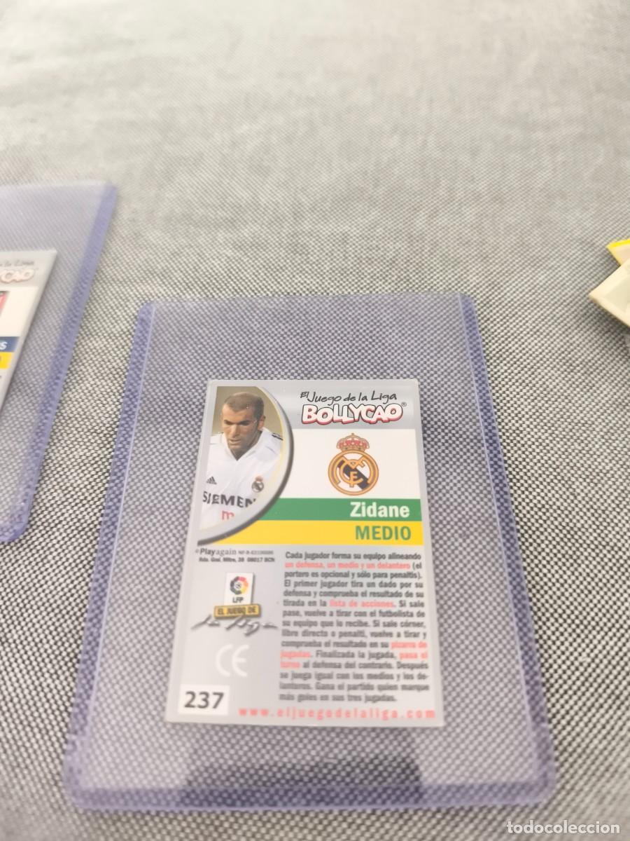 Cromos de f&uacute;tbol: Zidane El juego de la liga Bollycao. 2004/05.