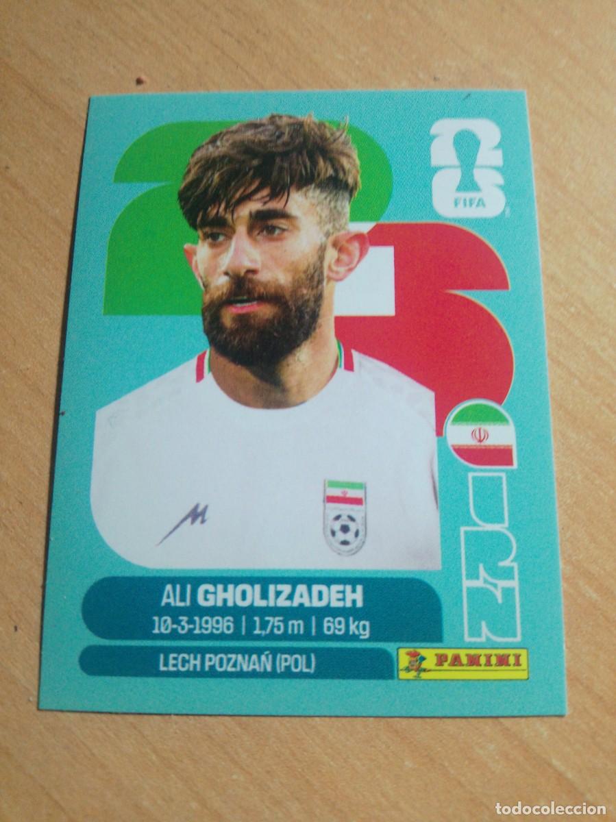 Cromos de f&uacute;tbol: IRN 20 GHOLIZADEH IRAN MUNDIAL FIFA WORLD CUP 2026 26 PANINI STICKERS NUEVO