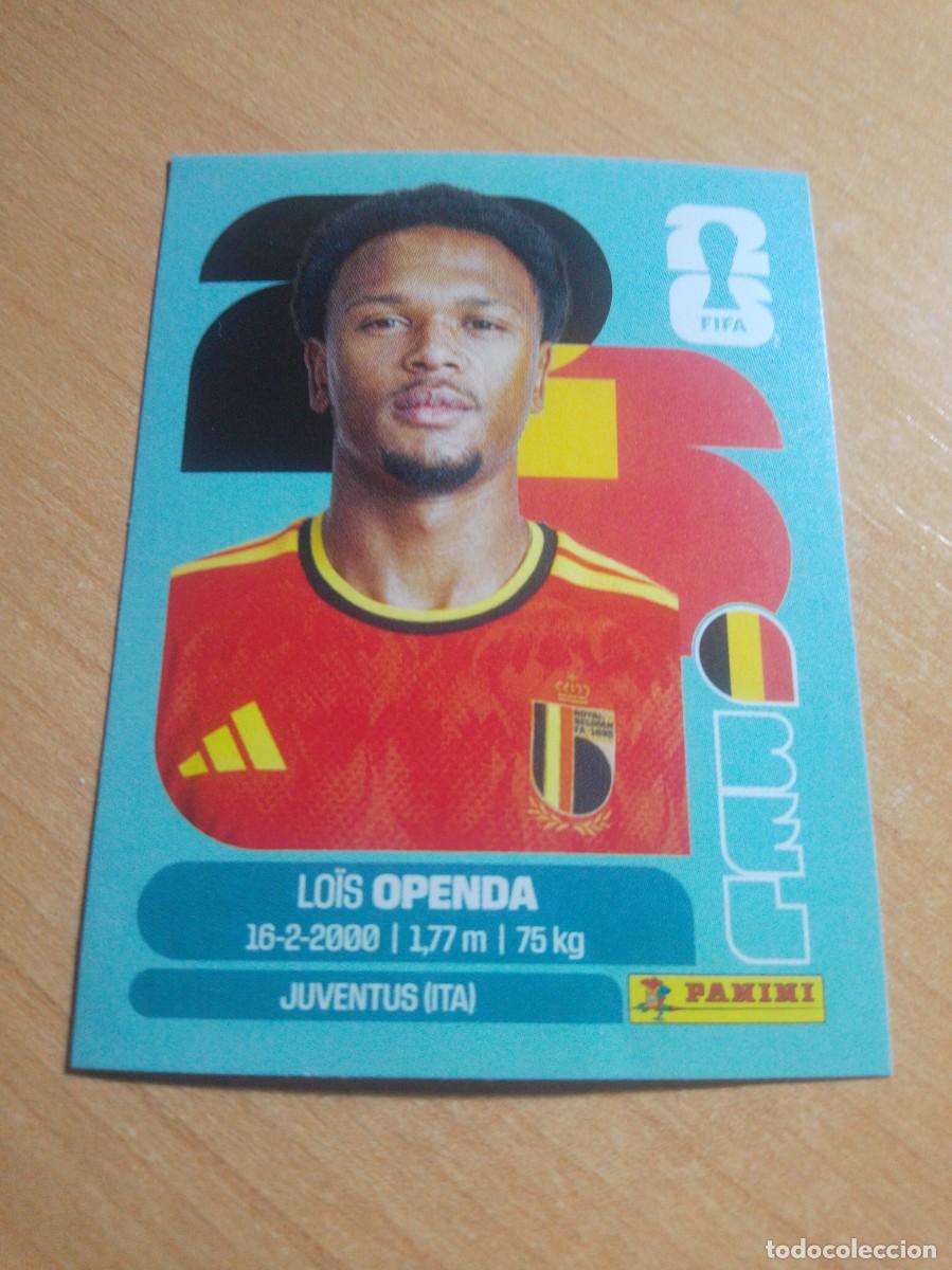 Cromos de f&uacute;tbol: OPENDA B&Eacute;LGICA BEL 19 MUNDIAL FIFA WORLD CUP 2026 26 PANINI STICKERS NUEVO