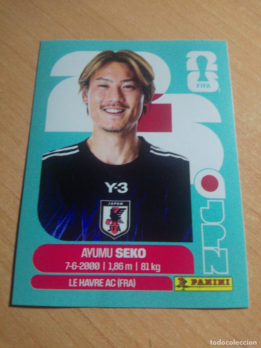 Cromos de f&uacute;tbol: JPN 4 AYUMU SEKO JAPON MUNDIAL FIFA WORLD CUP 2026 26 PANINI STICKERS NUEVO