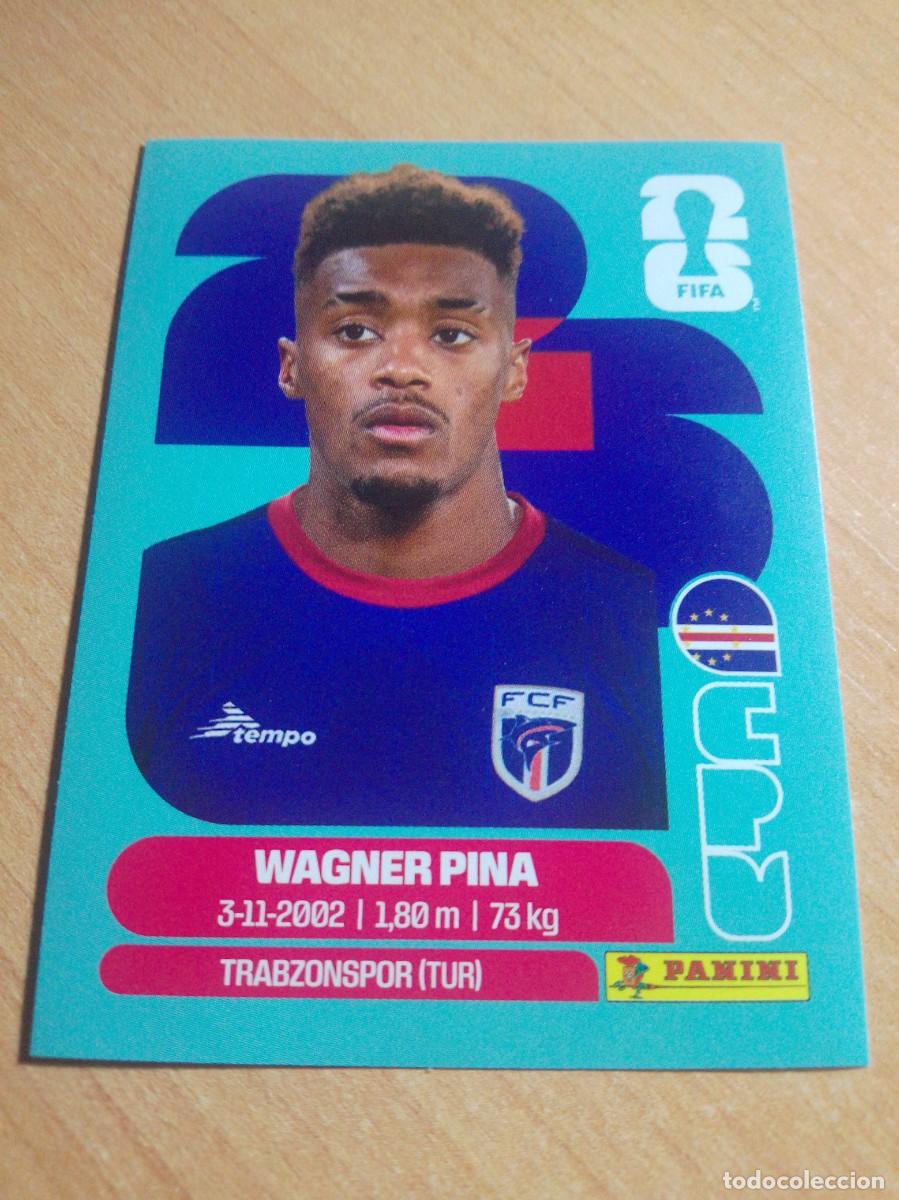 Cromos de f&uacute;tbol: CPV 7 WAGNER PINA CABO VERDE MUNDIAL FIFA WORLD CUP 2026 26 PANINI STICKERS NUEVO