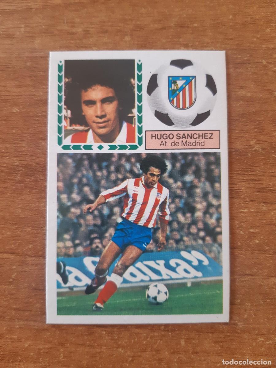 Cromos de f&uacute;tbol: Hugo S&aacute;nchez (Atl&eacute;tico Madrid) Liga 83-84 ESTE. Nunca pegado, sin pegar
