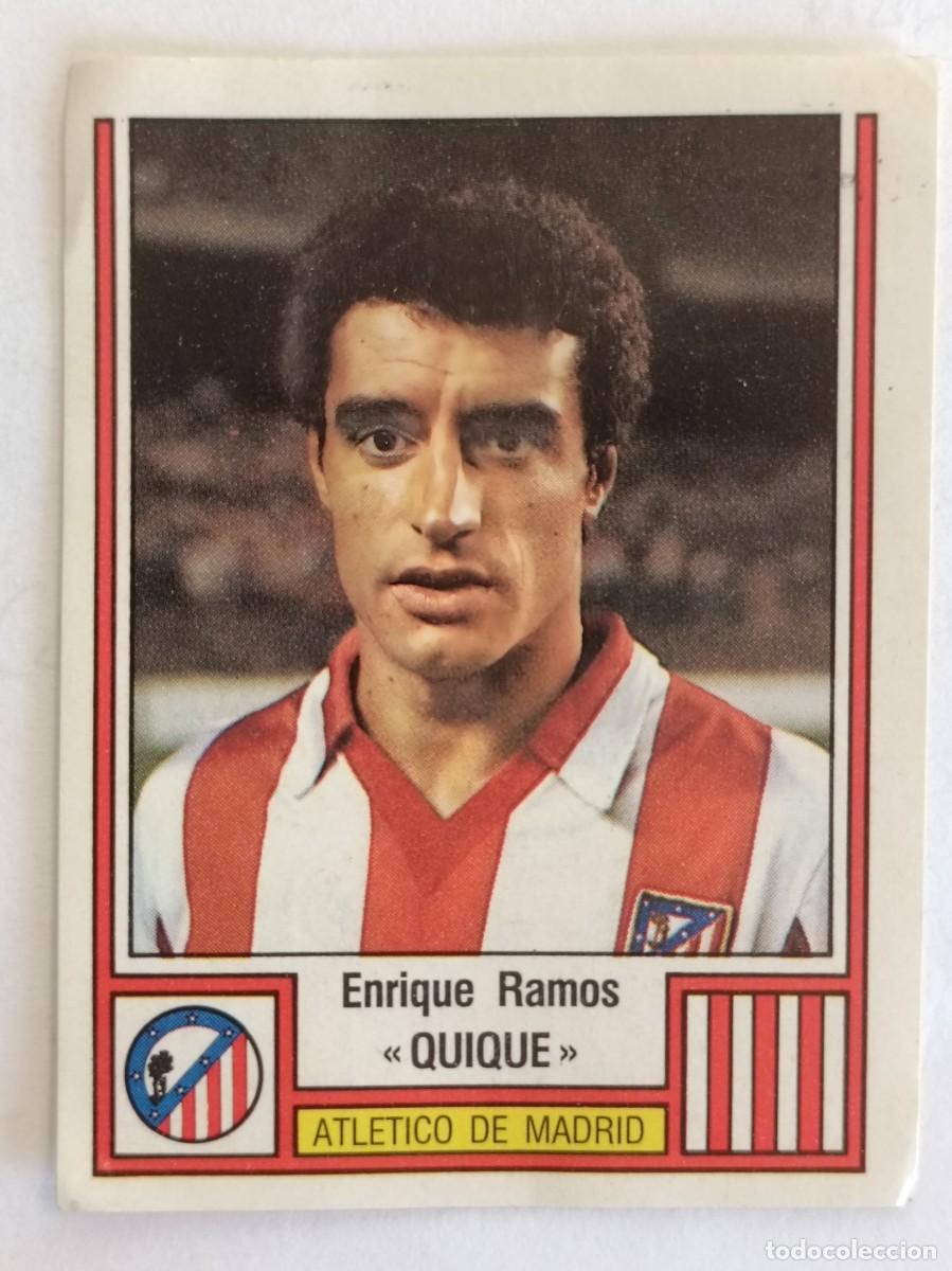 Cromos de f&uacute;tbol: #27 QUIQUE (ATLETICO MADRID) LIGA FUTBOL 83 PANINI