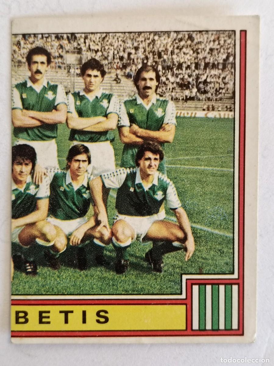 Cromos de f&uacute;tbol: #57 ALINEACION (REAL BETIS) LIGA FUTBOL 83 PANINI
