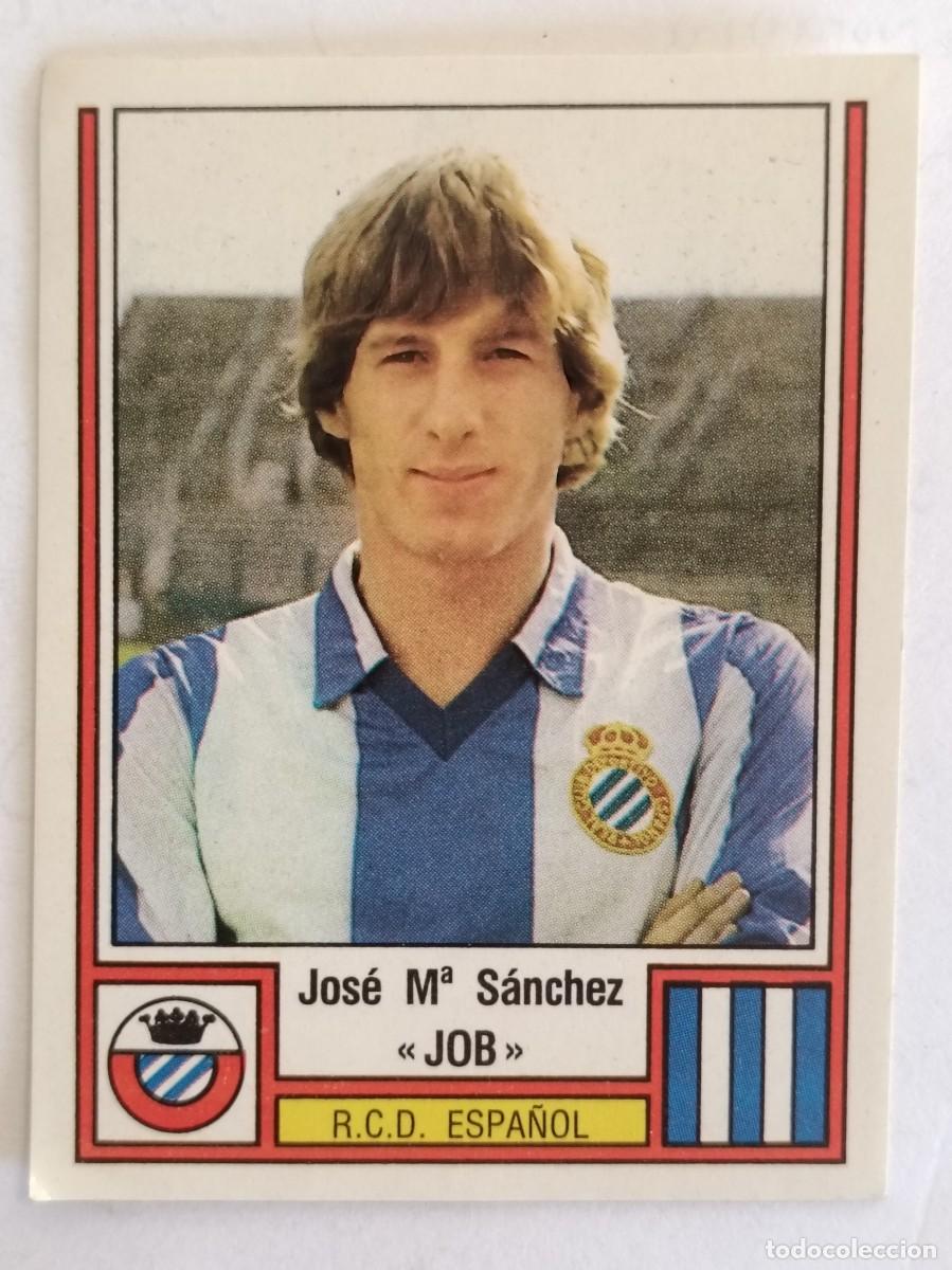 Figurine di Calcio: #100 JOB (R.C.D. ESPA&Ntilde;OL) LIGA FUTBOL 83 PANINI
