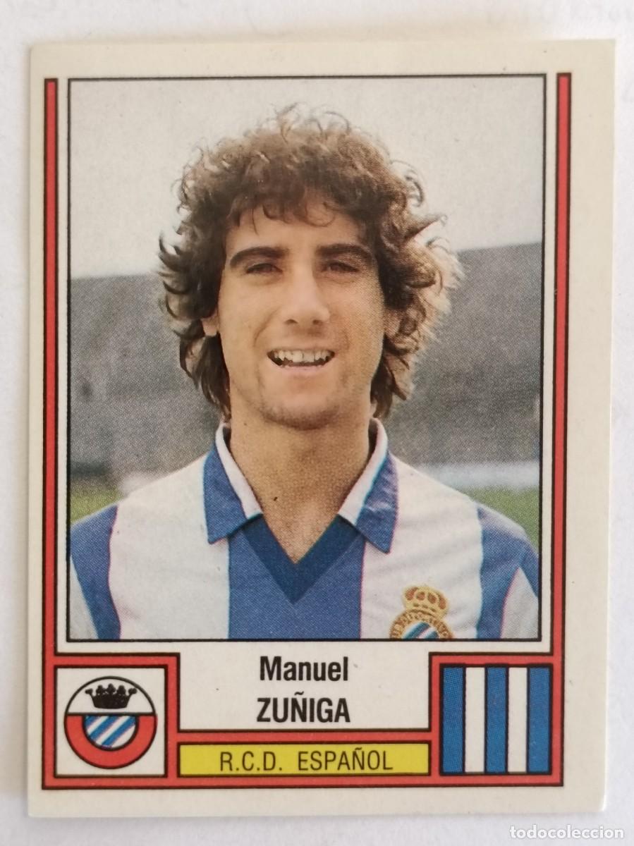 Cromos de f&uacute;tbol: #102 ZU&Ntilde;IGA (R.C.D. ESPA&Ntilde;OL) LIGA FUTBOL 83 PANINI