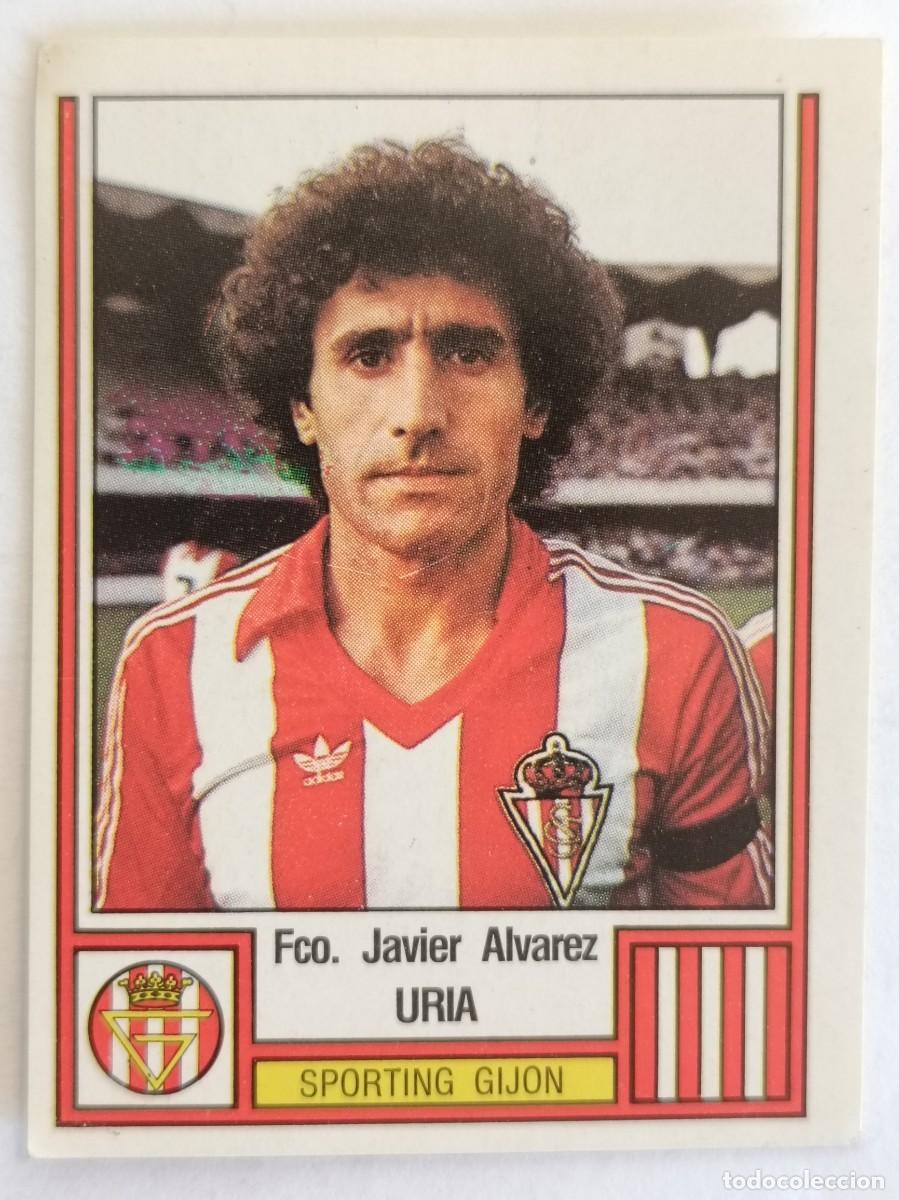 Cromos de f&uacute;tbol: #118 URIA (SPORTING GIJON) LIGA FUTBOL 83 PANINI