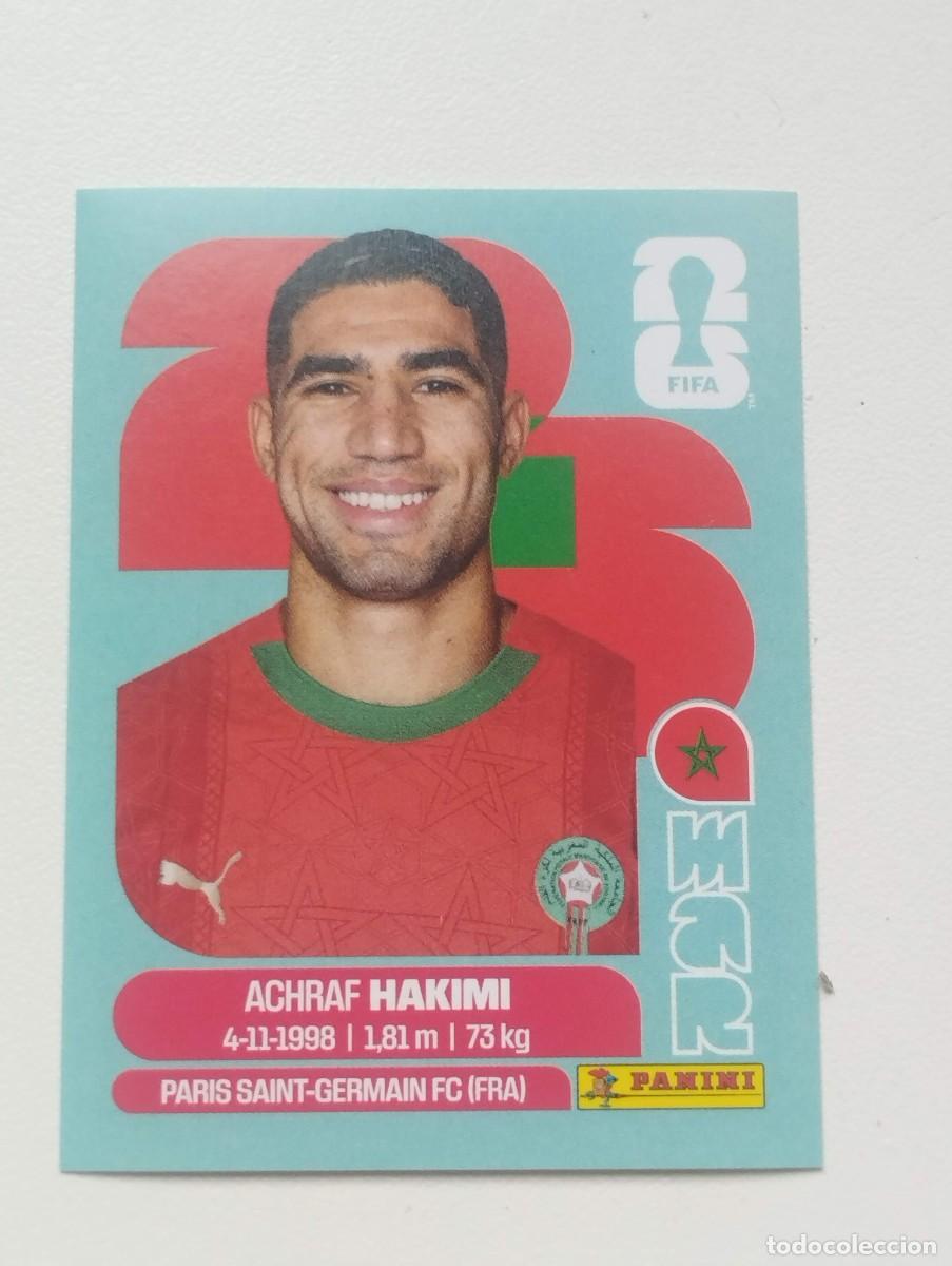 Cromos de f&uacute;tbol: CROMO STICKER WORLD CUP 2026 MUNDIAL 26 PANINI FIFA MARRUECOS MAR4 MAR 4 ACHRAF HAKIMI