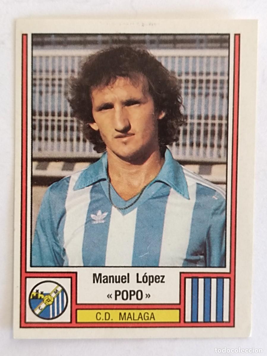 Cromos de f&uacute;tbol: #152 POPO (C.D. MALAGA) LIGA FUTBOL 83 PANINI