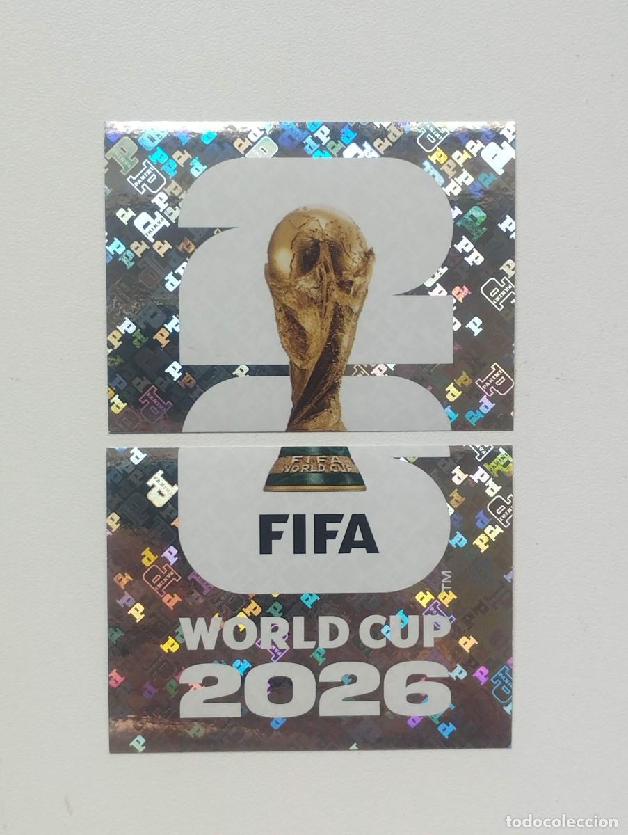 Cromos de f&uacute;tbol: CROMO STICKER WORLD CUP 2026 MUNDIAL 26 PANINI FIFA COPA FWC1 + FWC2 FWC 1 + FWC 2
