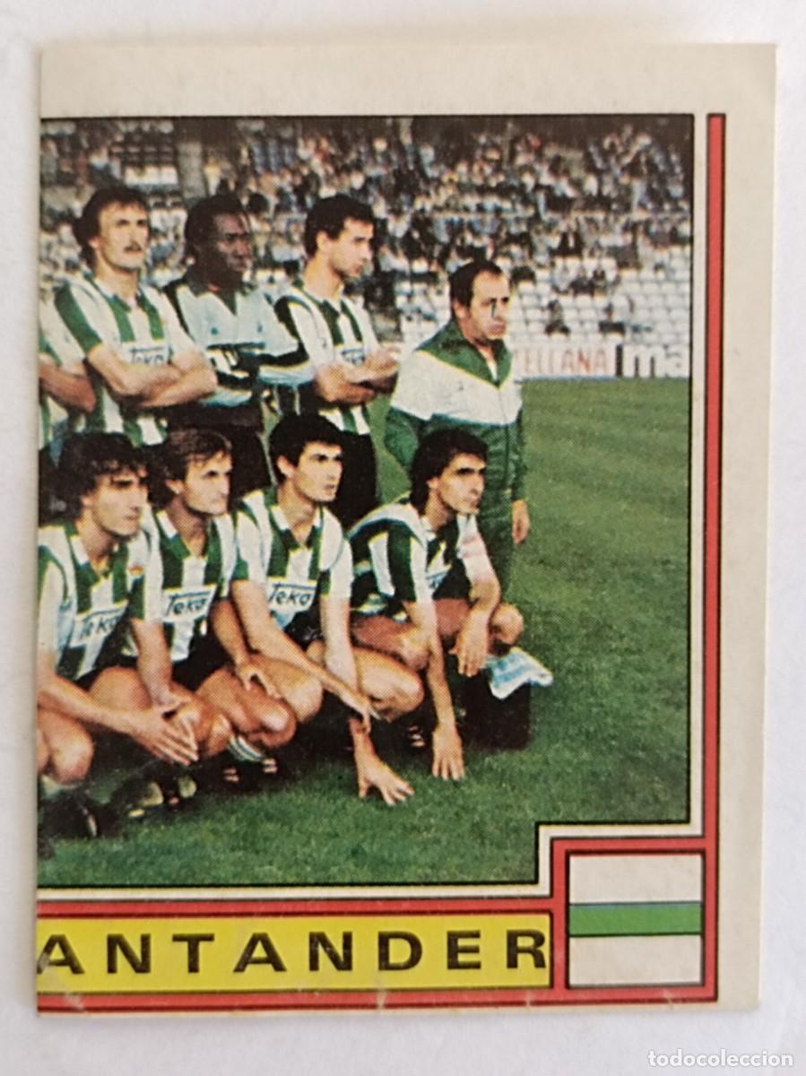Cromos de f&uacute;tbol: #219 ALINEACION (RACING SANTANDER) LIGA FUTBOL 83 PANINI
