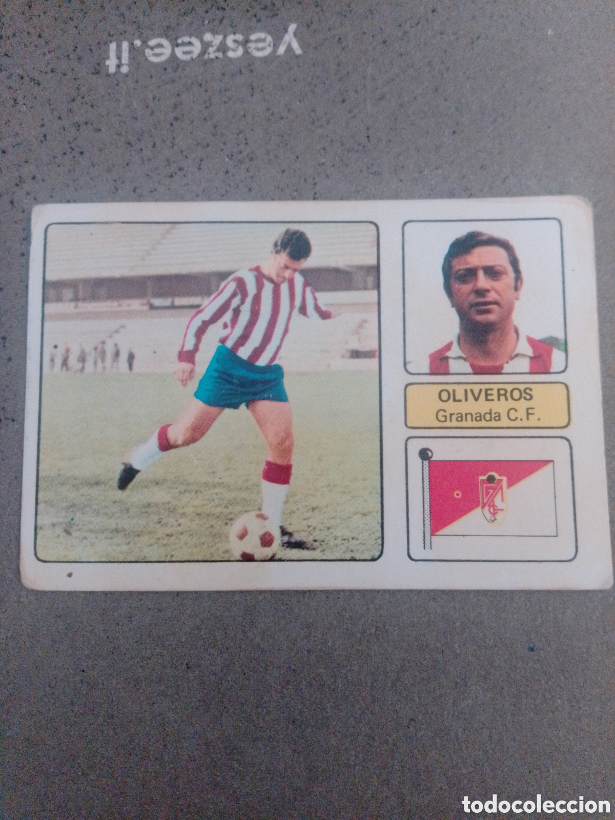 Cromos de f&uacute;tbol: OLIVEIROS GRANADA FHER 1973-74 SIN PEGAR