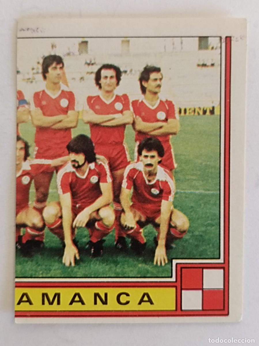 Cromos de f&uacute;tbol: #237 ALINEACION (U.D. SALAMANCA) LIGA FUTBOL 83 PANINI