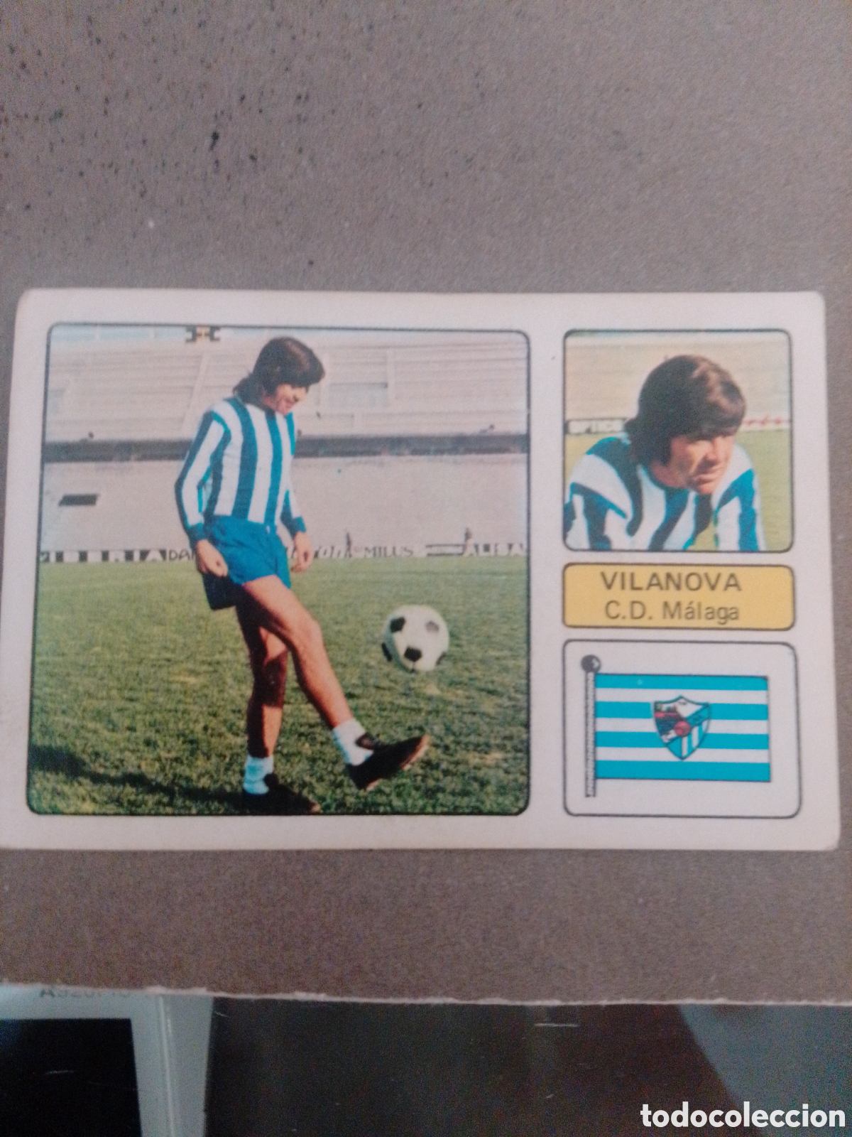 Cromos de f&uacute;tbol: VILANOVA MALAGA FHER 1973-74 NUEVI