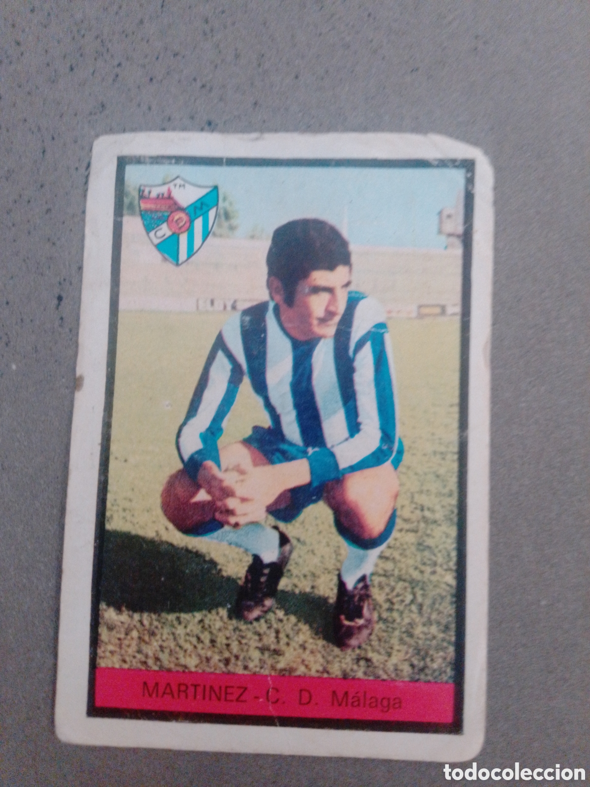 Cromos de f&uacute;tbol: MARTINEZ MALAGA FHER 1972-73 DESPEGADO