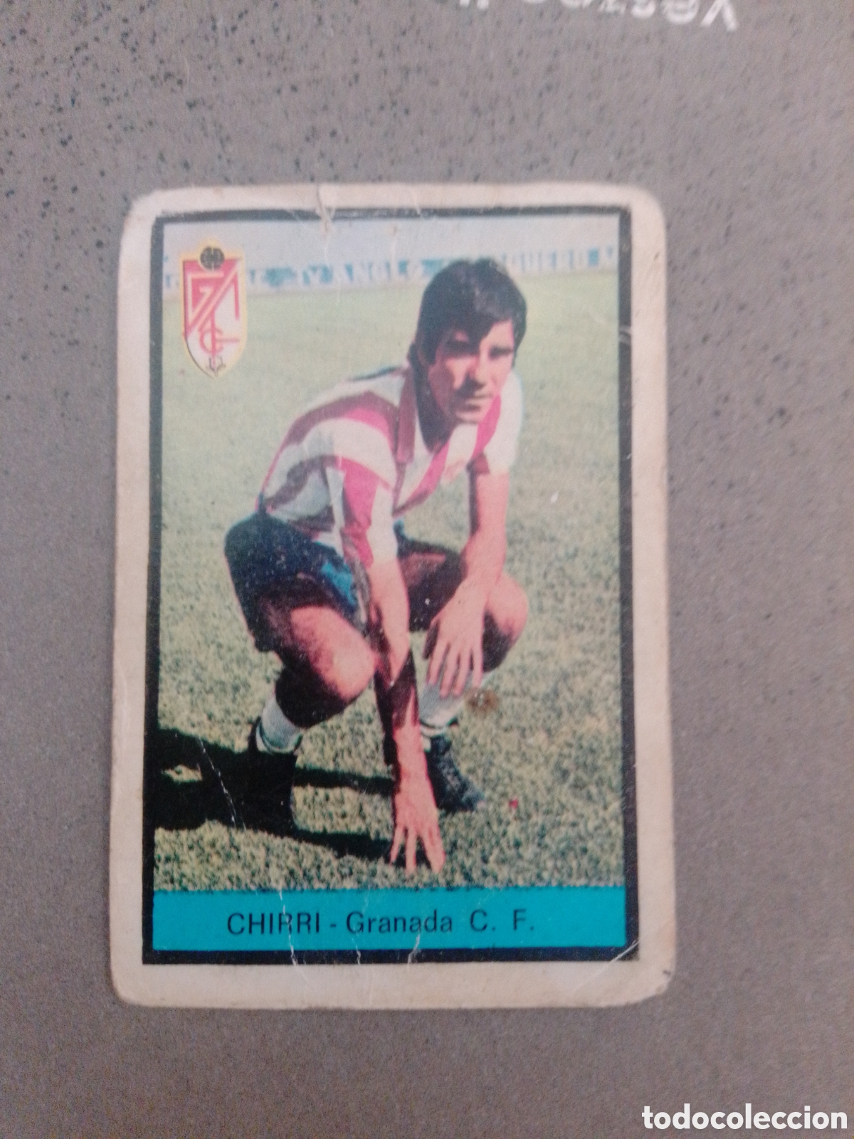 Cromos de f&uacute;tbol: CHIRRI GRANADA FHER 1972-73 DESPEGADO