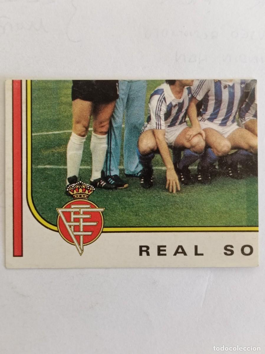 Cromos de f&uacute;tbol: #363 ALINEACION (REAL SOCIEDAD) LIGA FUTBOL 83 PANINI