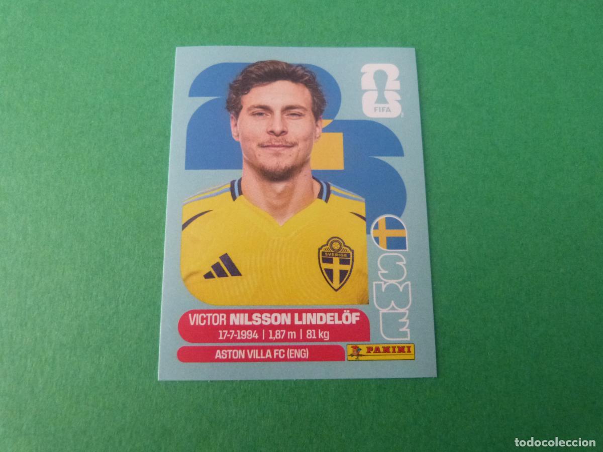 Cartes &agrave; collectionner de Football: CROMO FUTBOL NILSSON SUECIA SIN PEGAR N&ordm; 6 SWE 6 MUNDIAL 2026 PANINI