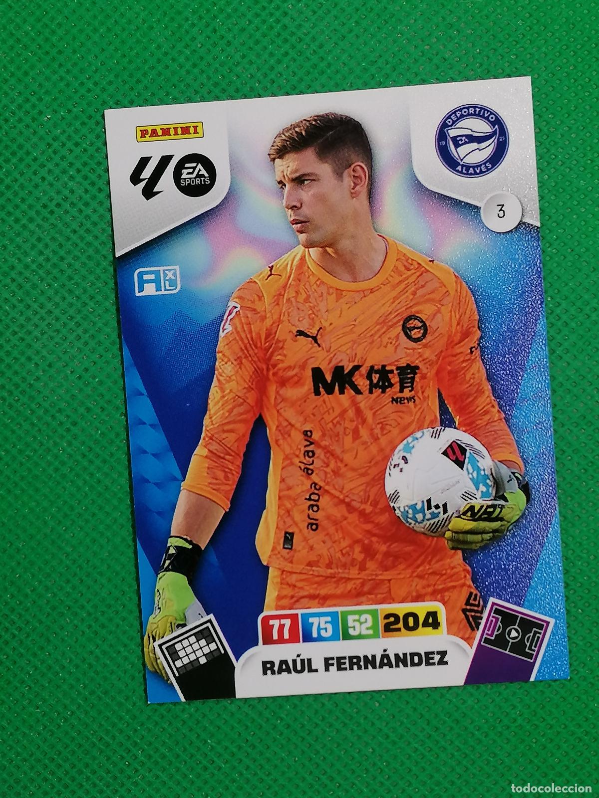 Cromos de f&uacute;tbol: 3 RAUL FERNANDEZ ALAVES ⚽ LIGA ADRENALYN XL 2025 2026 25 26 ⚽