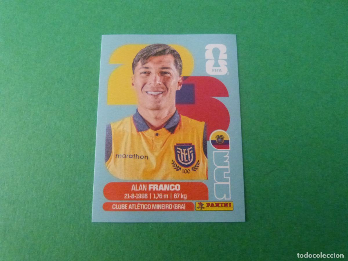Cromos de f&uacute;tbol: CROMO FUTBOL FRANCO ECUADOR SIN PEGAR N&ordm; 10 ECU 10 MUNDIAL 2026 PANINI