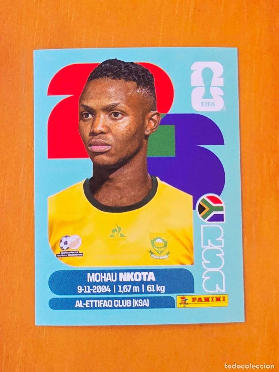 Cromos de f&uacute;tbol: RSA 19 Mohau Nkota, Sud&aacute;frica, Panini FIFA World Cup Mundial 2026 Sticker