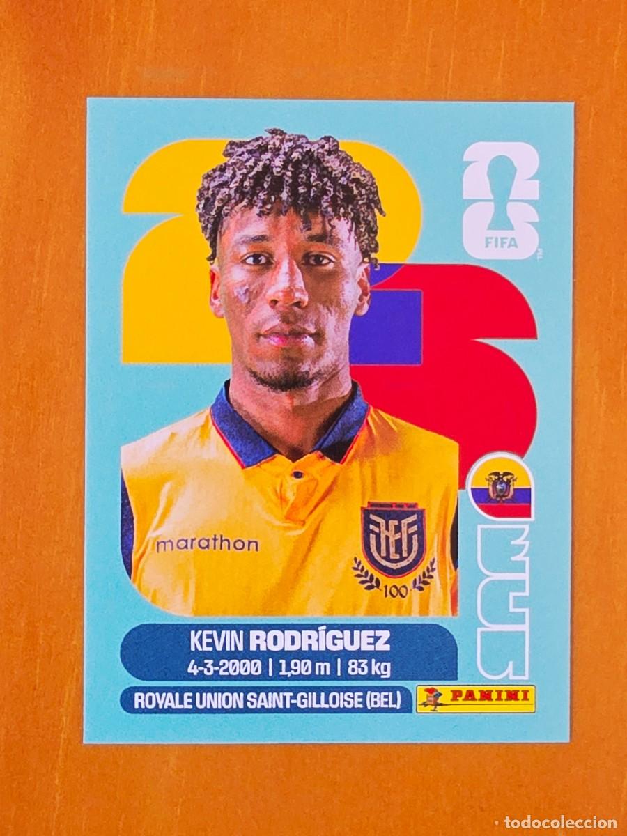 Cromos de f&uacute;tbol: ECU 19 Kevin Rodr&iacute;guez, Ecuador, Panini FIFA World Cup Mundial 2026 Sticker