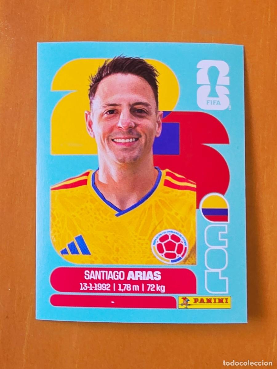 Cromos de f&uacute;tbol: COL 9 Santiago Arias, Colombia, Panini FIFA World Cup Mundial 2026 Sticker