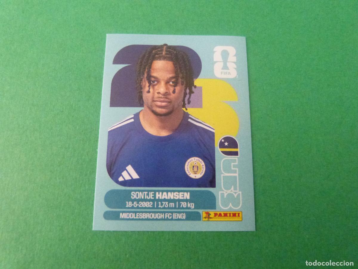 Cromos de f&uacute;tbol: CROMO FUTBOL HANSEN CURA&Ccedil;AO SIN PEGAR N&ordm; 20 CUW 20 MUNDIAL 2026 PANINI
