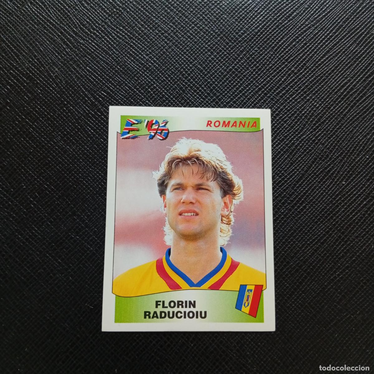 Cromos de f&uacute;tbol: 172 FLORIN RADUCIOIU RUMANIA PANINI 1996 EUROCOPA INGLATERRA EURO 96 - SIN PEGAR - A10 PG55