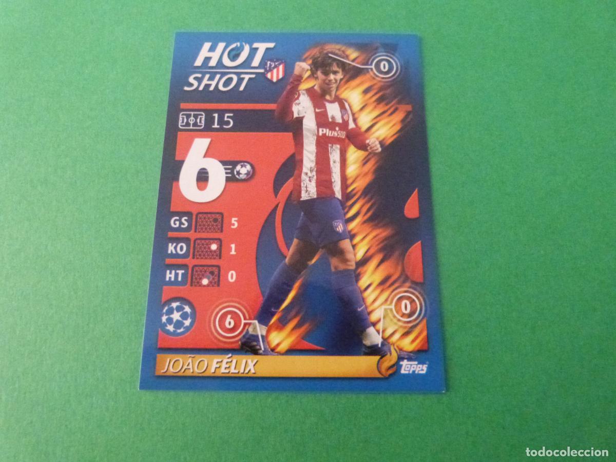 Cromos de f&uacute;tbol: CROMO FUTBOL JOAO FELIX ATLETICO DE MADRID SIN PEGAR N&ordm; 141 CHAMPIONS LEAGUE 2021-2022/21-22 TOPPS