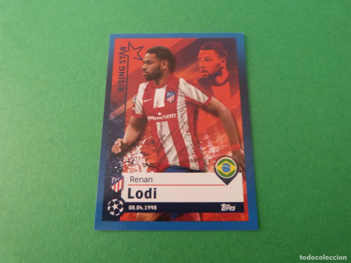 Cromos de f&uacute;tbol: CROMO FUTBOL LODI ATLETICO DE MADRID SIN PEGAR N&ordm; 146 CHAMPIONS LEAGUE 2021-2022/21-22 TOPPS