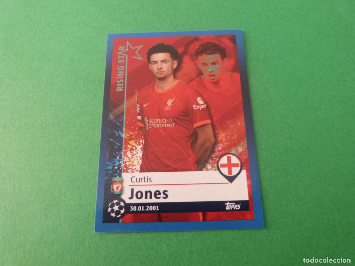 Cromos de f&uacute;tbol: CROMO FUTBOL JONES LIVERPOOL SIN PEGAR N&ordm; 164 CHAMPIONS LEAGUE 2021-2022/21-22 TOPPS