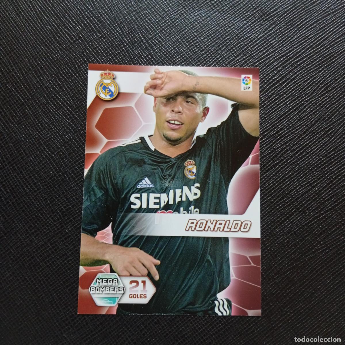 Cromos de f&uacute;tbol: 400 RONALDO REAL MADRID PANINI MEGACRACKS 05 06 CROMO FUTBOL 2005 2006 - A213 PG424
