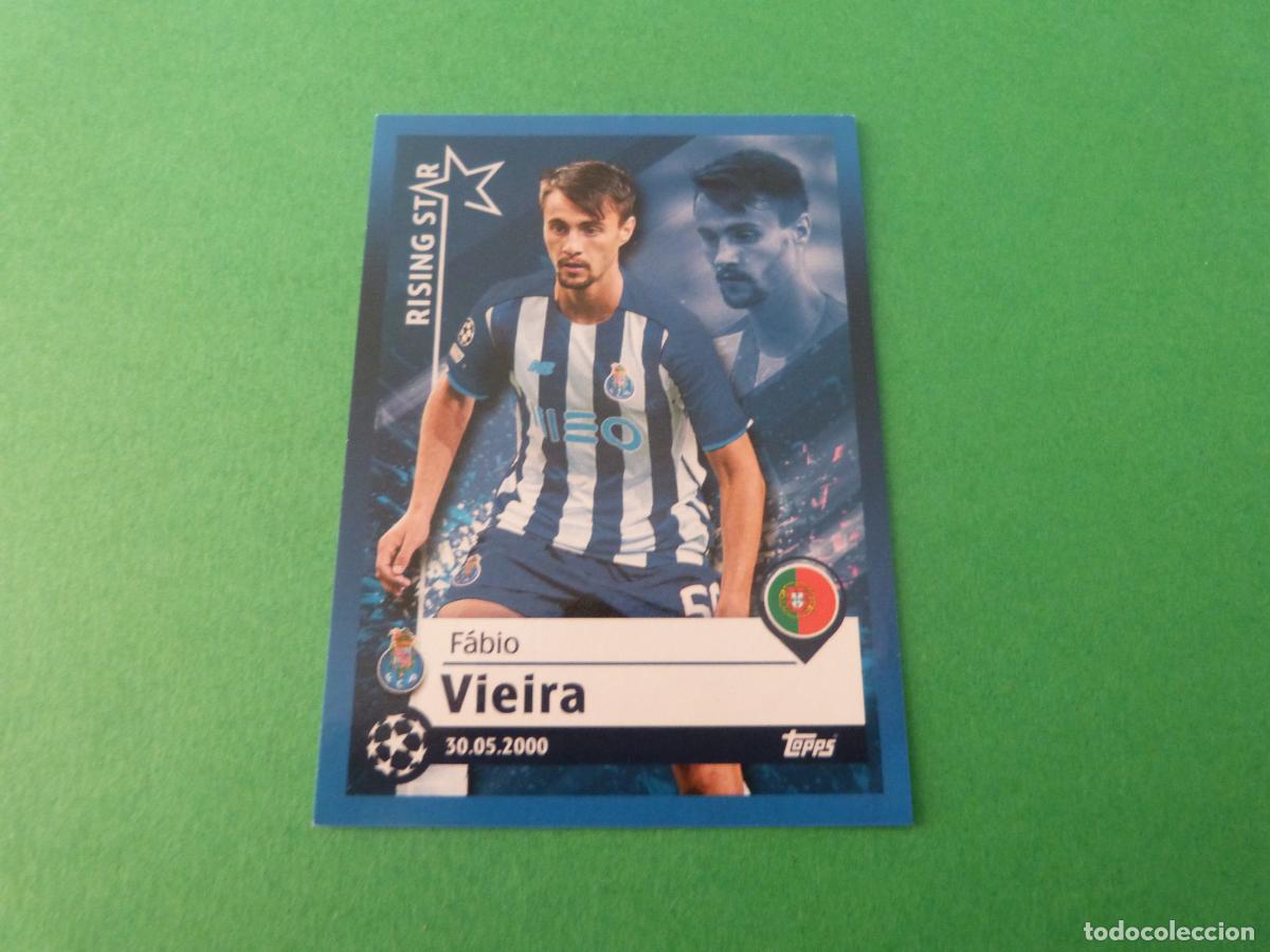 Cromos de f&uacute;tbol: CROMO FUTBOL VIEIRA OPORTO SIN PEGAR N&ordm; 181 CHAMPIONS LEAGUE 2021-2022/21-22 TOPPS
