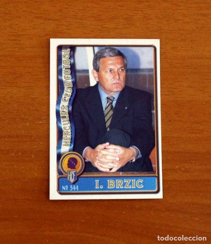 Cartes &agrave; collectionner de Football: H&eacute;rcules -N&ordm; 344 Iv&aacute;n Brzic Entrenador -Mundicromo Las Fichas de la Liga de F&uacute;tbol 1996-1997-96-97