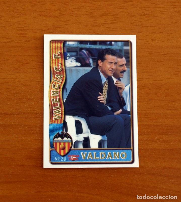 Cromos de Futebol: Valencia-N 20 Valdano Entrenador-&Uacute;ltima Hora-Mundicromo Las Fichas de la Liga F&uacute;tbol 1996-1997-96-97