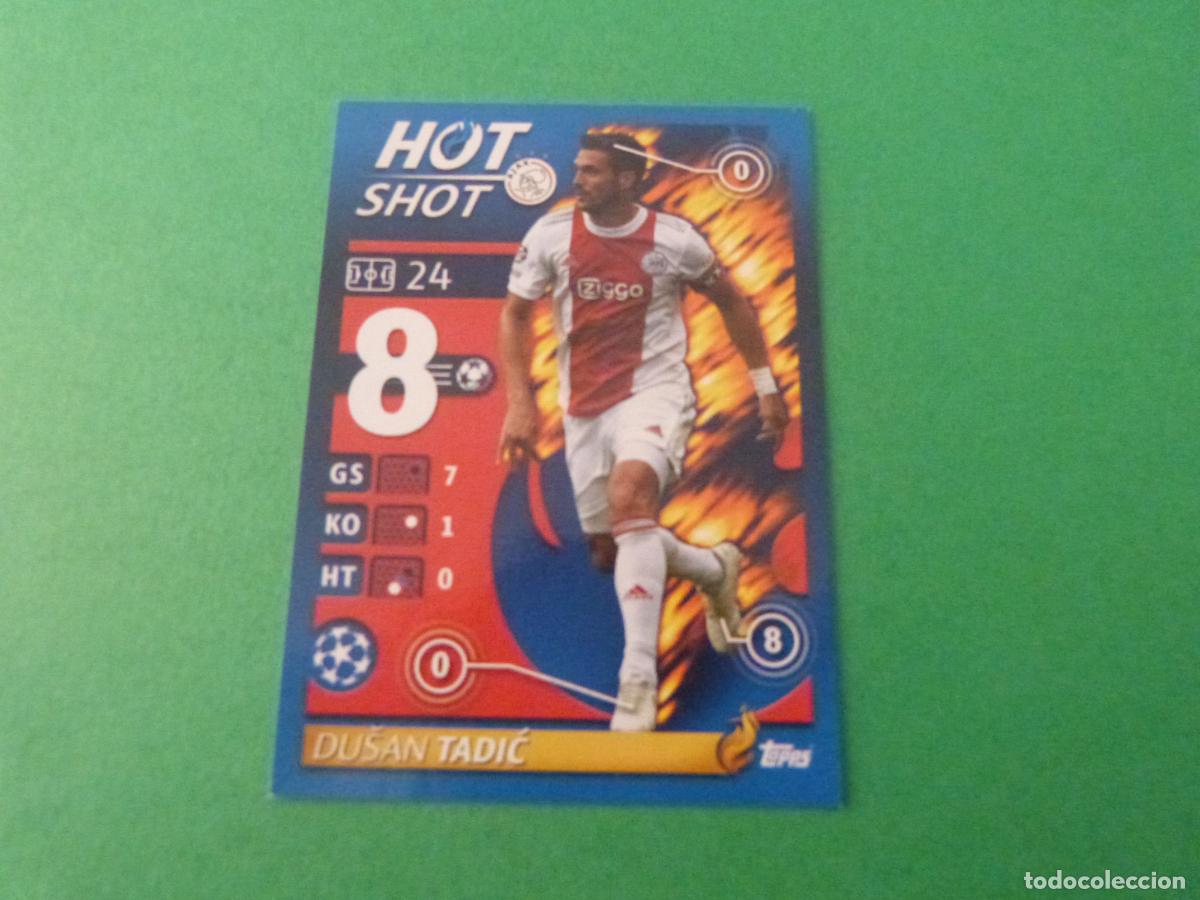 Cromos de Futebol: CROMO FUTBOL TADIC AJAX C.F. SIN PEGAR N&ordm; 249 CHAMPIONS LEAGUE 2021-2022/21-22 TOPPS