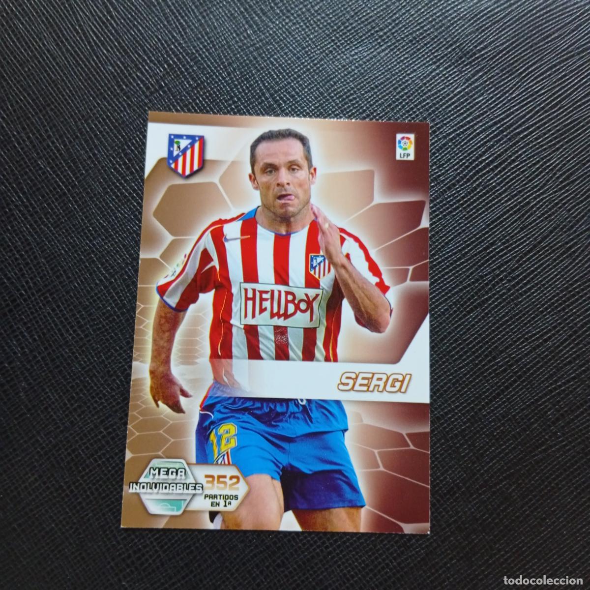 Cromos de f&uacute;tbol: 414 SERGI AT MADRID PANINI MEGACRACKS 05 06 CROMO FUTBOL 2005 2006 - A213 PG442