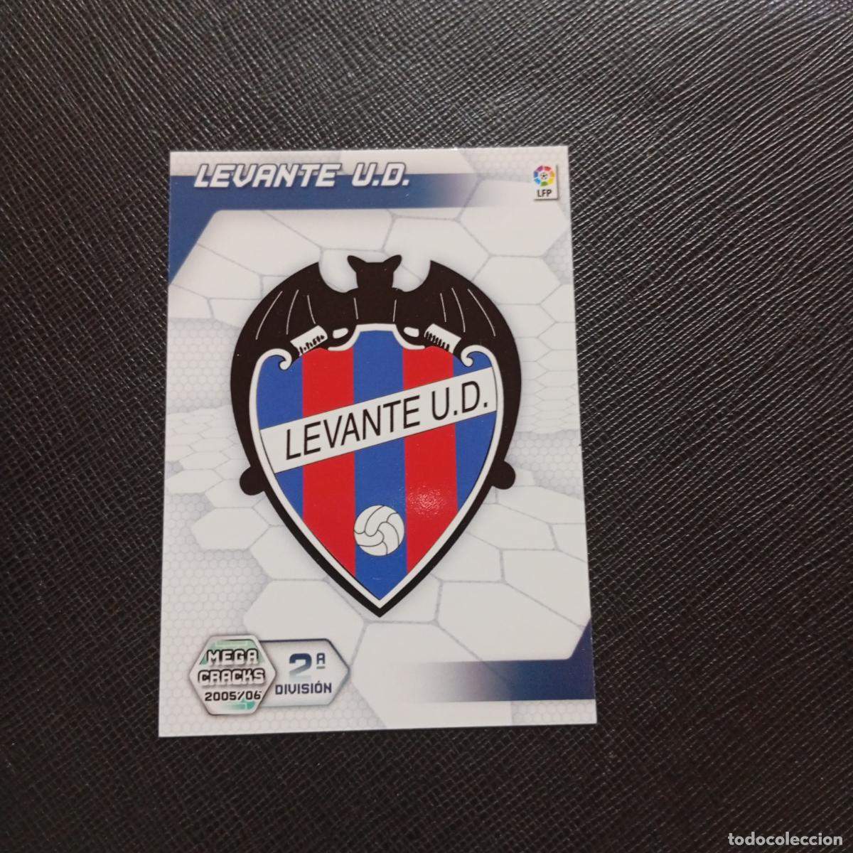 Cromos de f&uacute;tbol: 415 LEVANTE ESCUDO PANINI MEGACRACKS 05 06 CROMO FUTBOL 2005 2006 - A213 PG442
