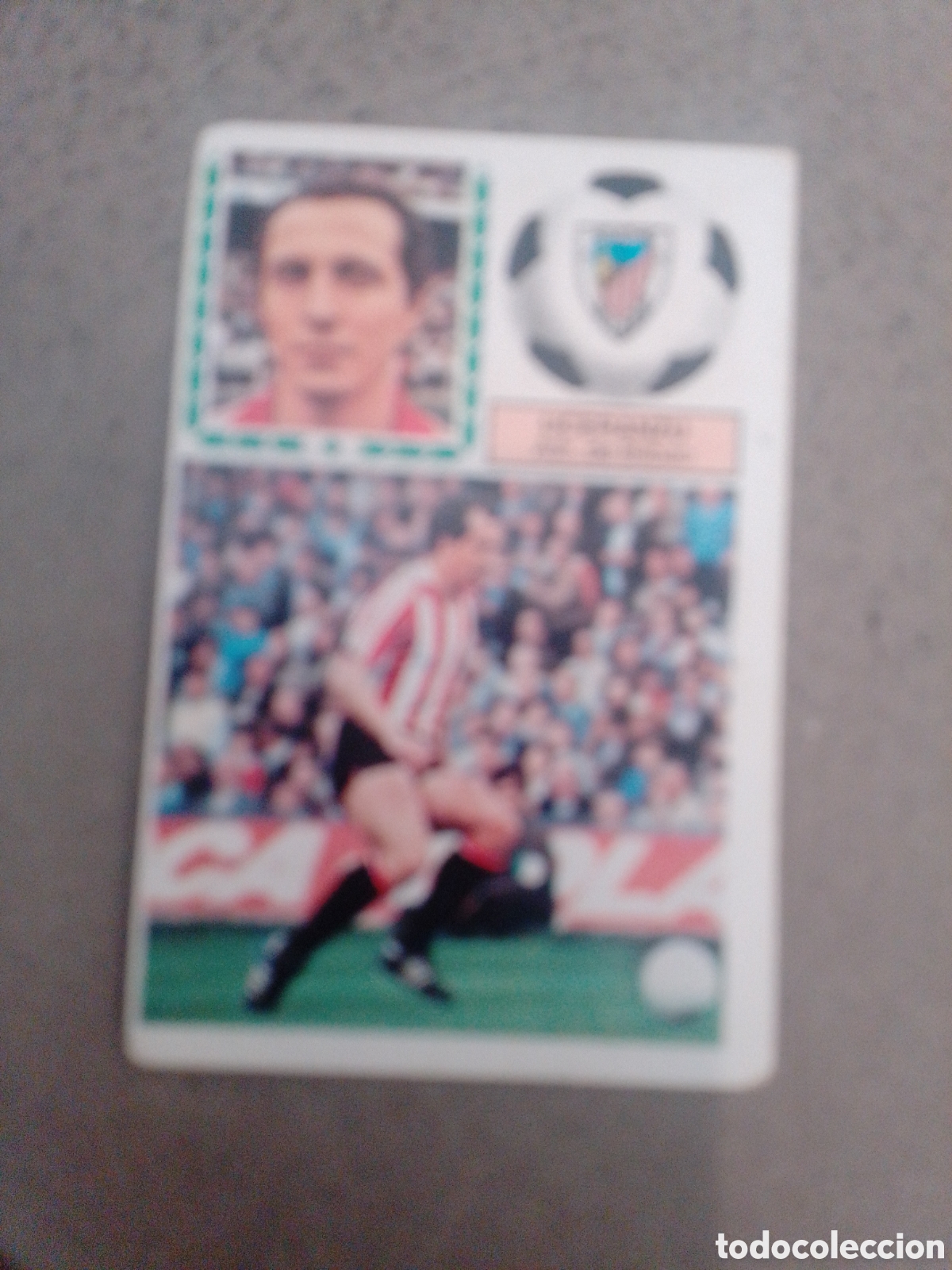 Cromos de f&uacute;tbol: LICERANZU ATHLETIC DE BILBAO 1983-84 ESTE SIN PEGAR