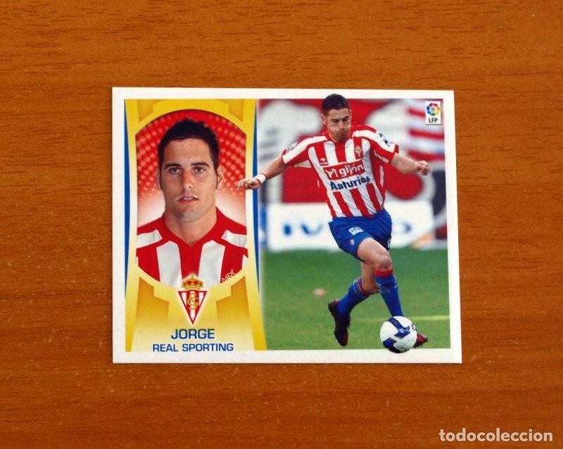 Cromos de f&uacute;tbol: Sporting de Gij&oacute;n - Jorge - Baja N&ordm; 6 B - Liga 2009-2010, 09-10 - Ediciones Este - Nunca pegado