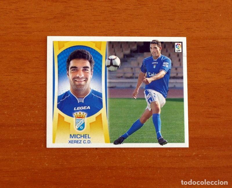 Cromos de f&uacute;tbol: Xerez, Jerez - Michel N&ordm; 14 - Liga 2009-2010, 09-10 - Ediciones Este - Nunca pegado