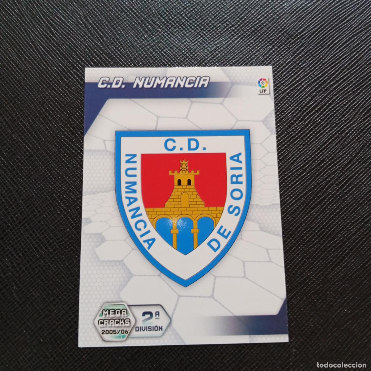 Cromos de f&uacute;tbol: 416 NUMANCIA ESCUDO PANINI MEGACRACKS 05 06 CROMO FUTBOL 2005 2006 - A213 PG442