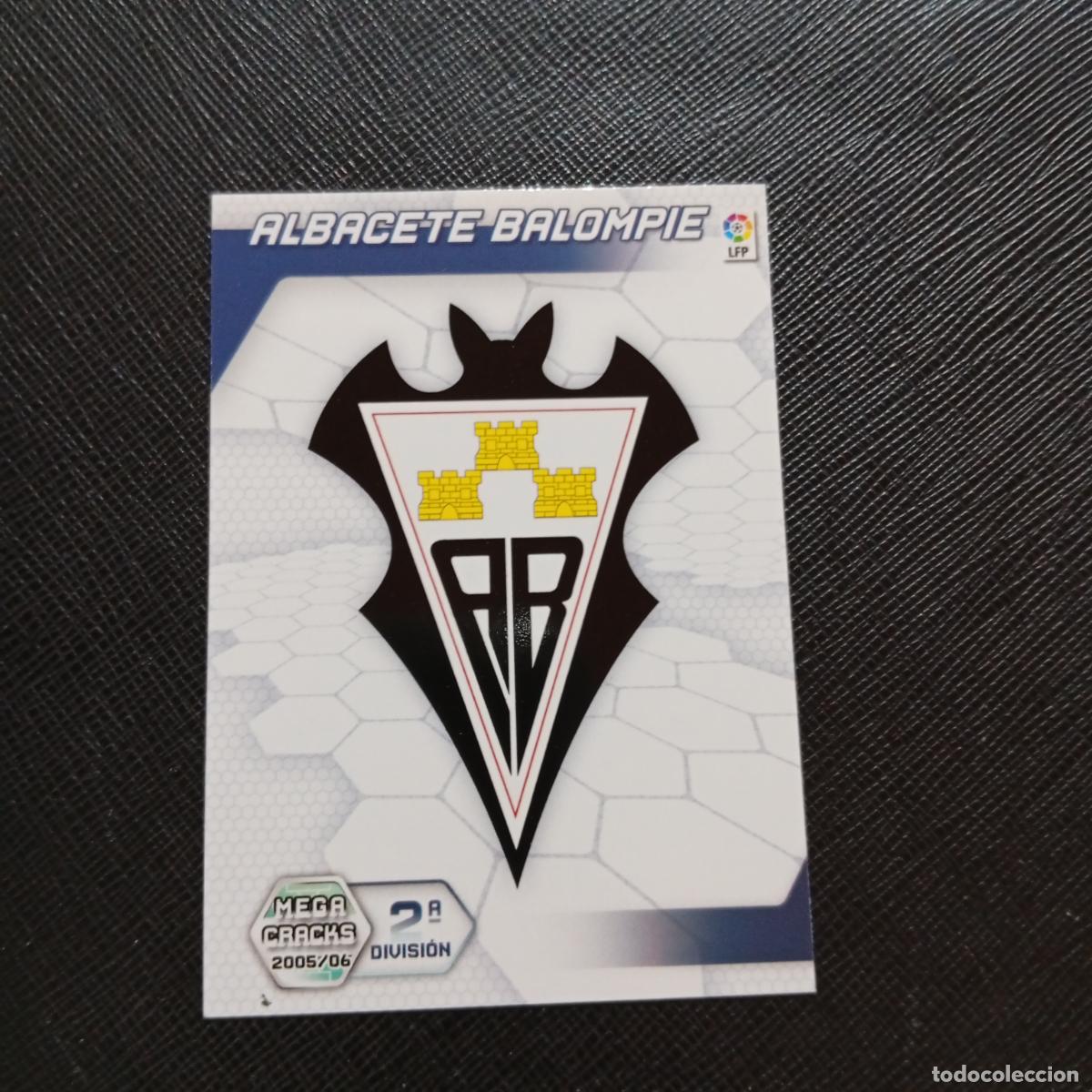 Cromos de f&uacute;tbol: 417 ALBACETE ESCUDO PANINI MEGACRACKS 05 06 CROMO FUTBOL 2005 2006 - A213 PG442