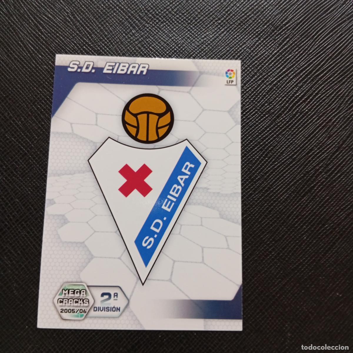 Cromos de f&uacute;tbol: 418 EIBAR ESCUDO PANINI MEGACRACKS 05 06 CROMO FUTBOL 2005 2006 - A213 PG442