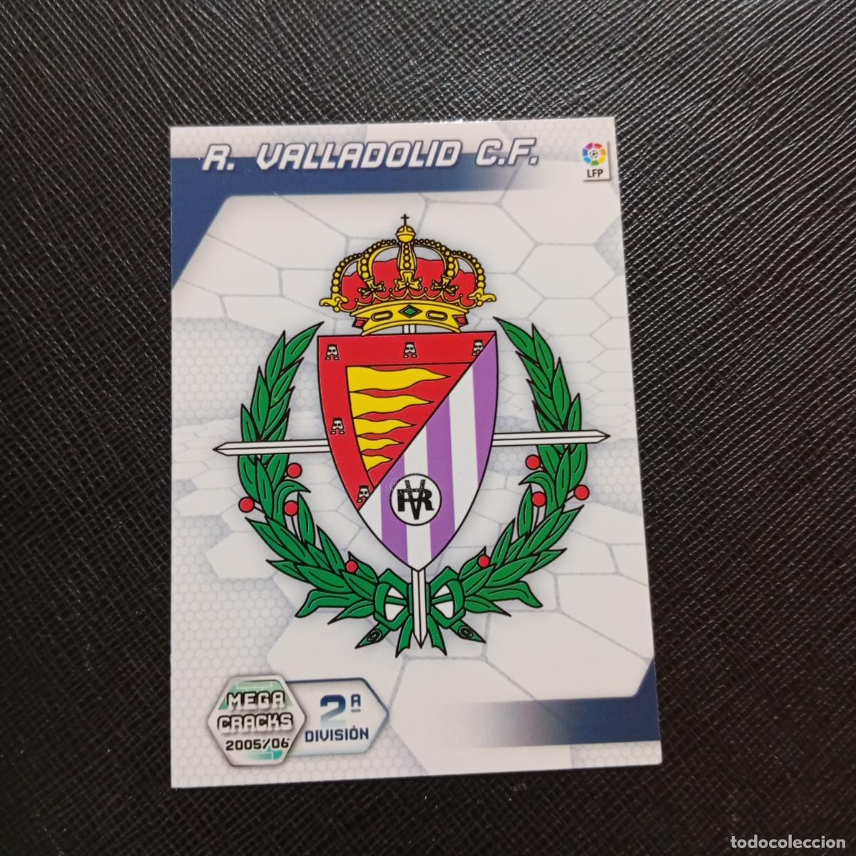 Cromos de f&uacute;tbol: 420 VALLADOLID ESCUDO PANINI MEGACRACKS 05 06 CROMO FUTBOL 2005 2006 - A213 PG442