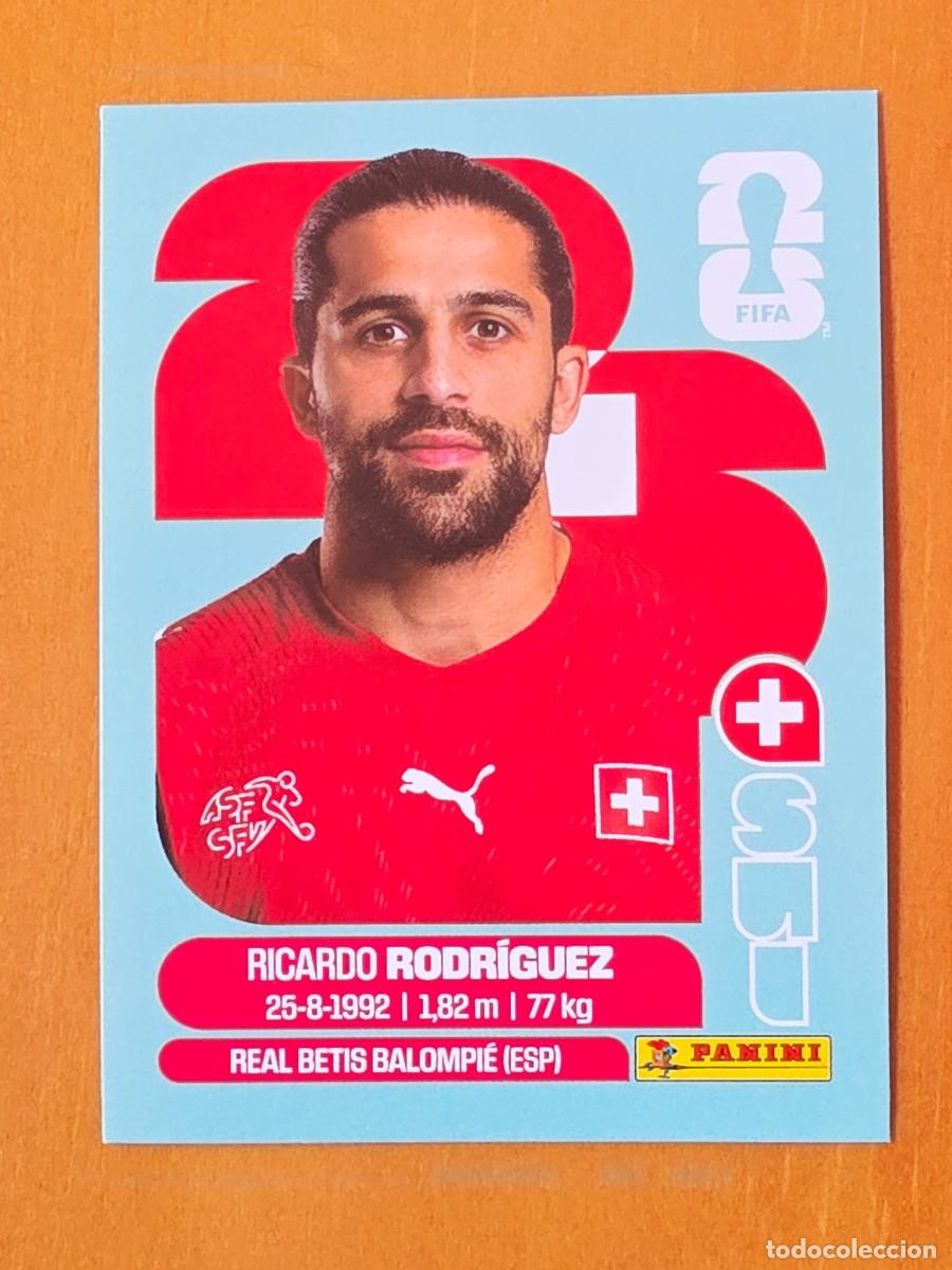 Cromos de f&uacute;tbol: SUI 5 Ricardo Rodr&iacute;guez, Suiza, Panini FIFA World Cup Mundial 2026 Sticker