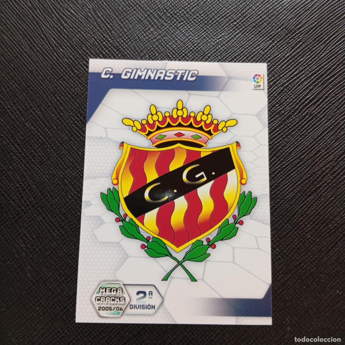 Cromos de f&uacute;tbol: 421 GIMNASTIC ESCUDO PANINI MEGACRACKS 05 06 CROMO FUTBOL 2005 2006 - A213 PG442